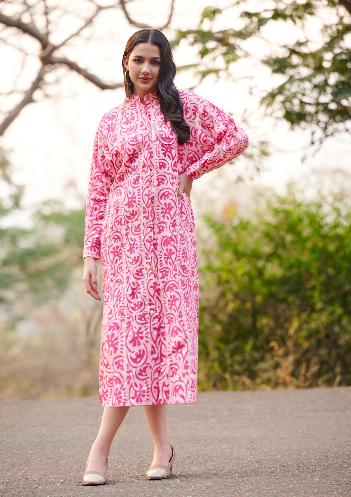 batik shirt dress Purple Tye and Dye Batik T-Shirt Dress