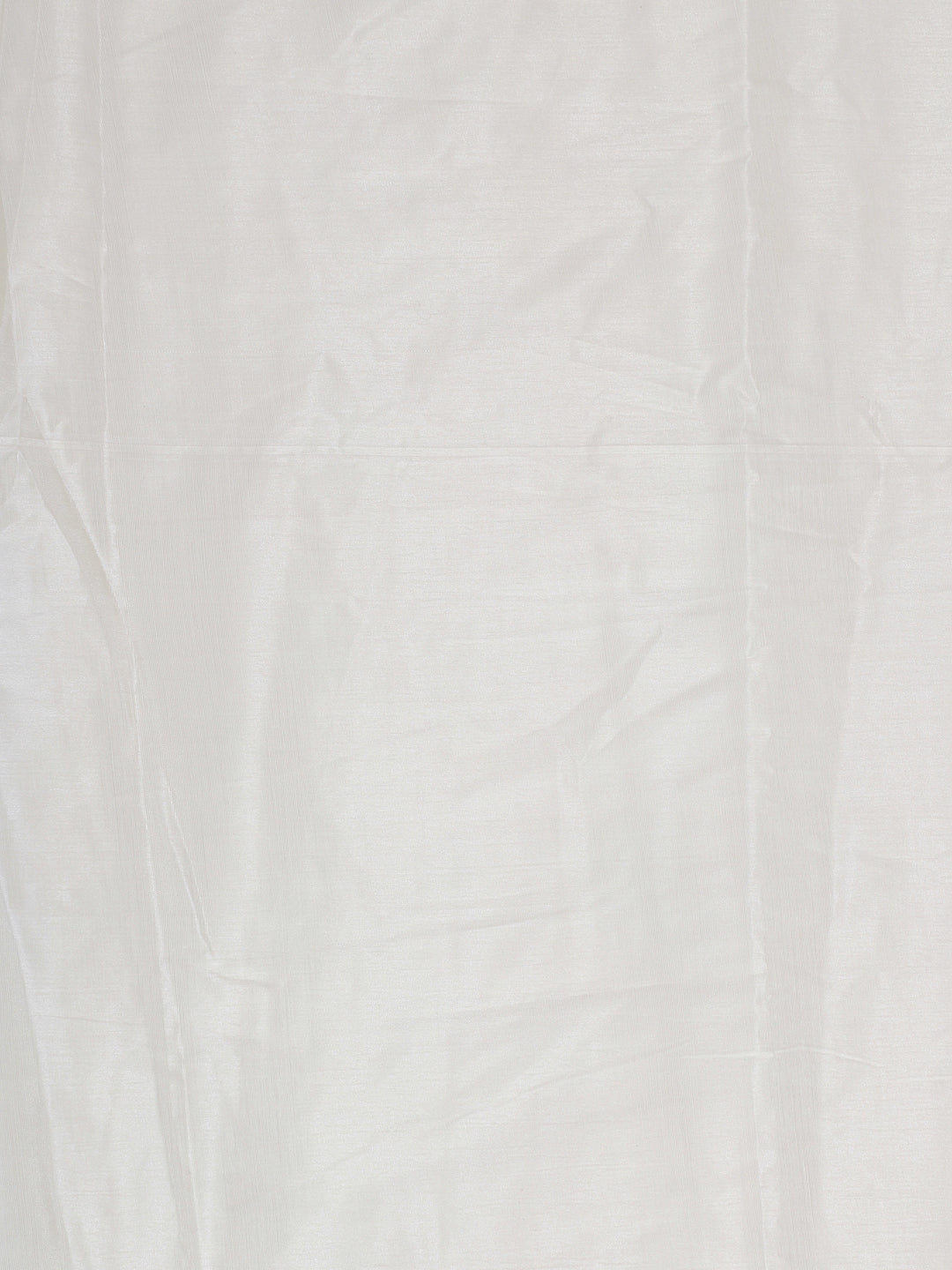 Cotton Embroidered White Unstitched Dress Material With Dupatta