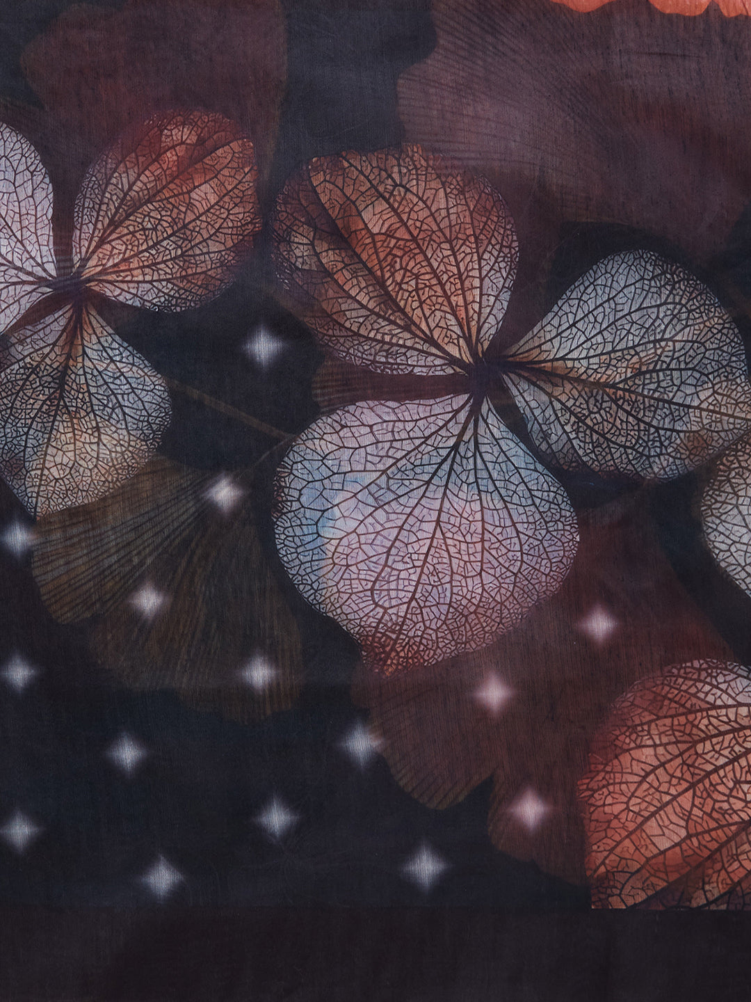 Cotton Yoke Design Black Unstitched Dress Material With Dupatta