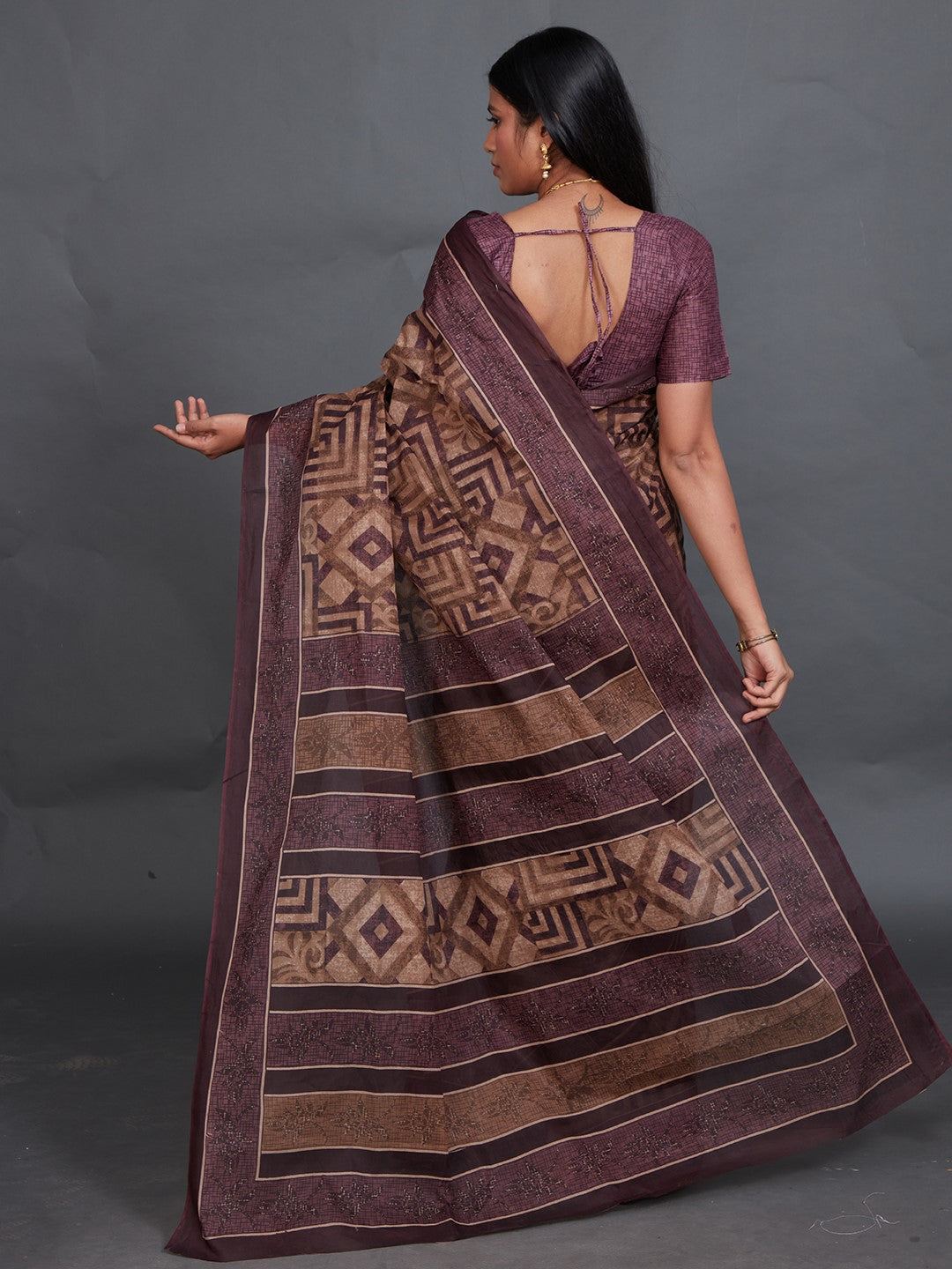 SAMAIRA Multicolor Printed Pure Cotton Saree
