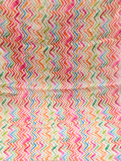 Leheriya Multicolour Kota Doria Dupatta