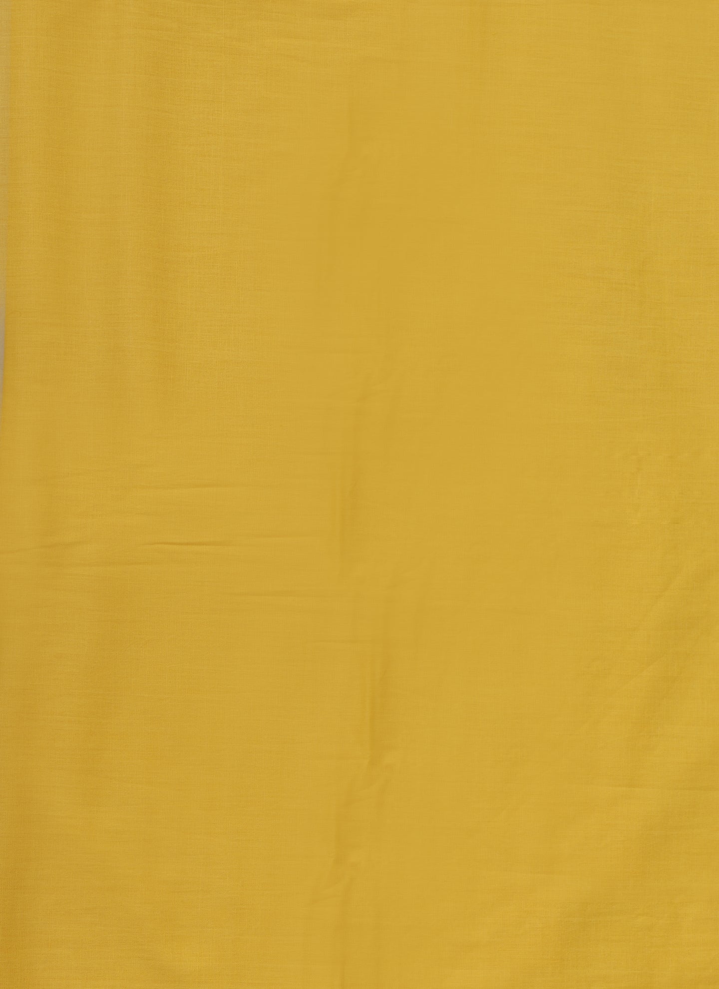 Mustard Embroidered Cotton Unstitched Dress Material