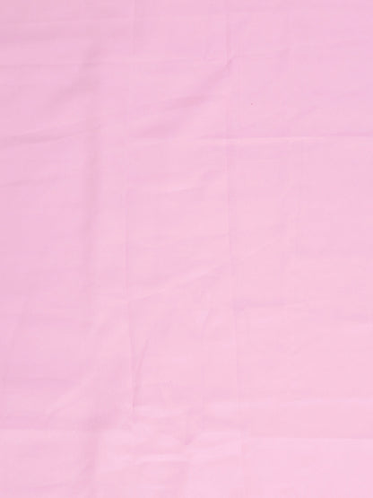 Organza Embroidered Pink Unstitched Dress Material With Dupatta