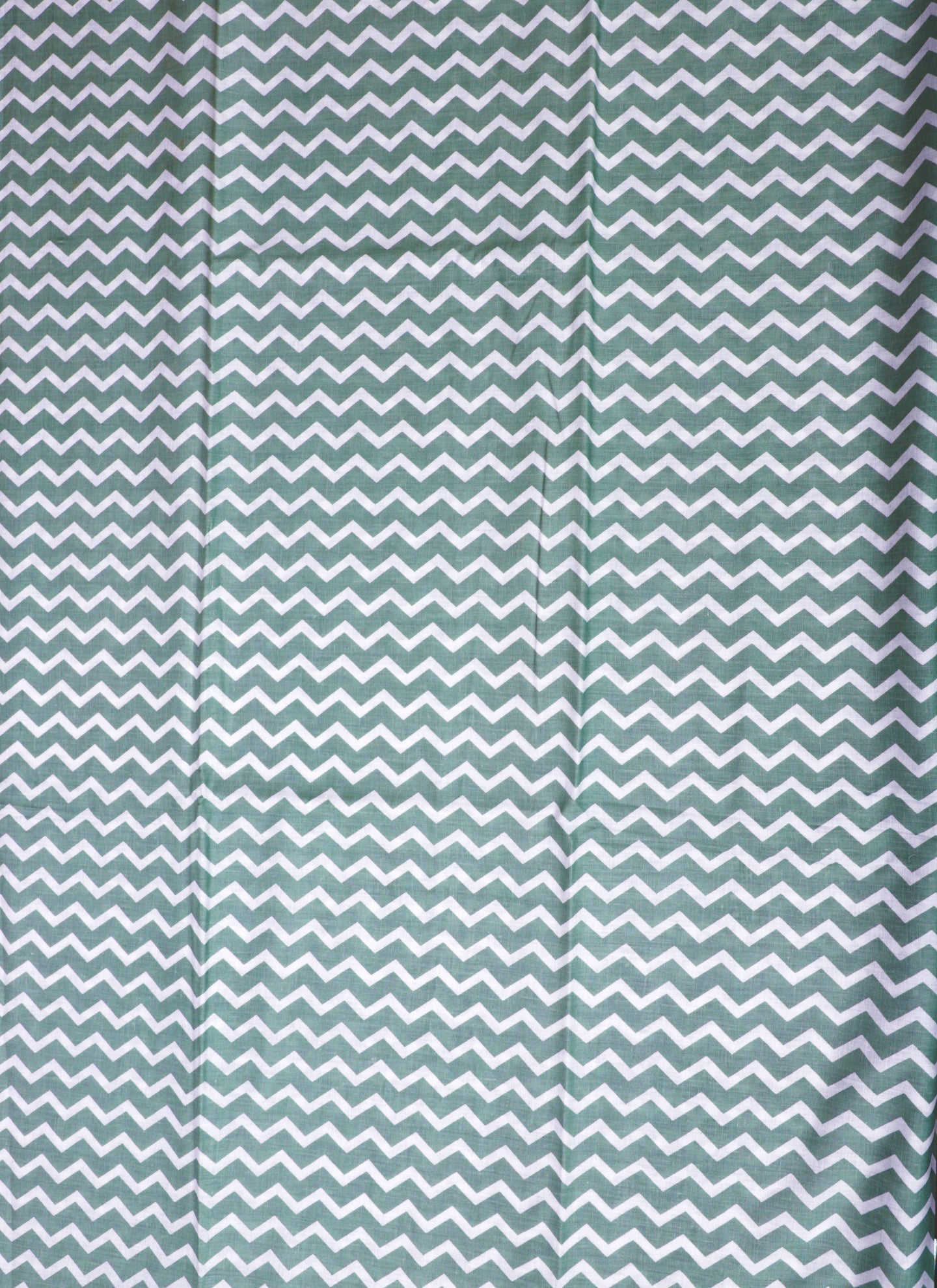 Olive Printed Unstitched Dress Material