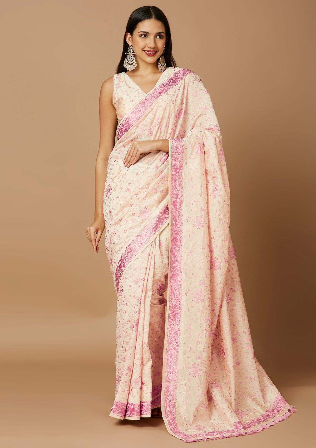 Buy Soft Cotton Silk Saree Online | Linen World